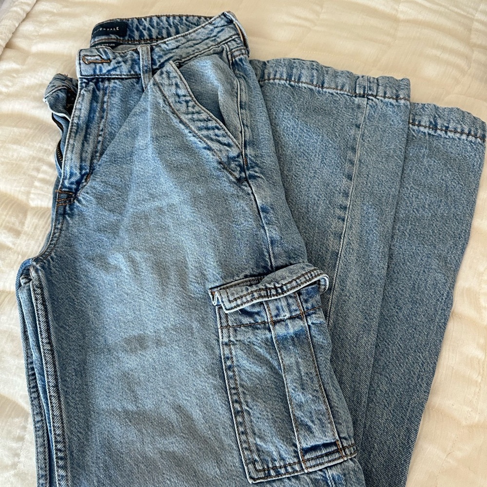 Aeropostale Denim Cargo Jeans